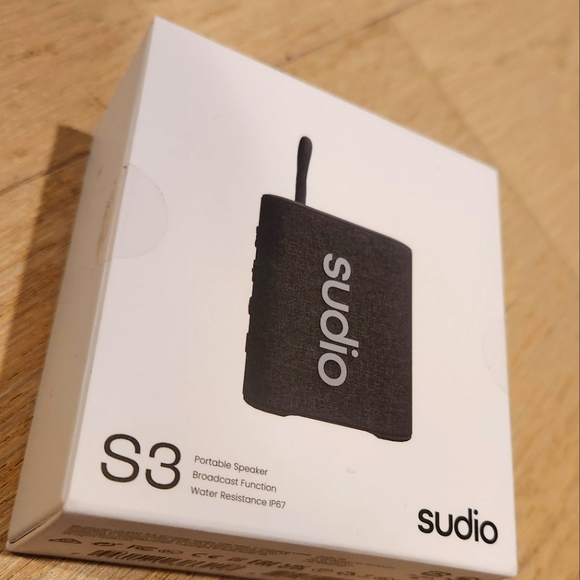 Sudio Other - Sudio S3 On-the-go speaker BNIB